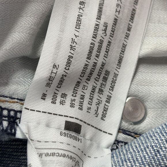 Abercrombie & Fitch Shorts Womens 30 Blue Mom High Rise Curve Love Cutoff Denim - Picture 6 of 11